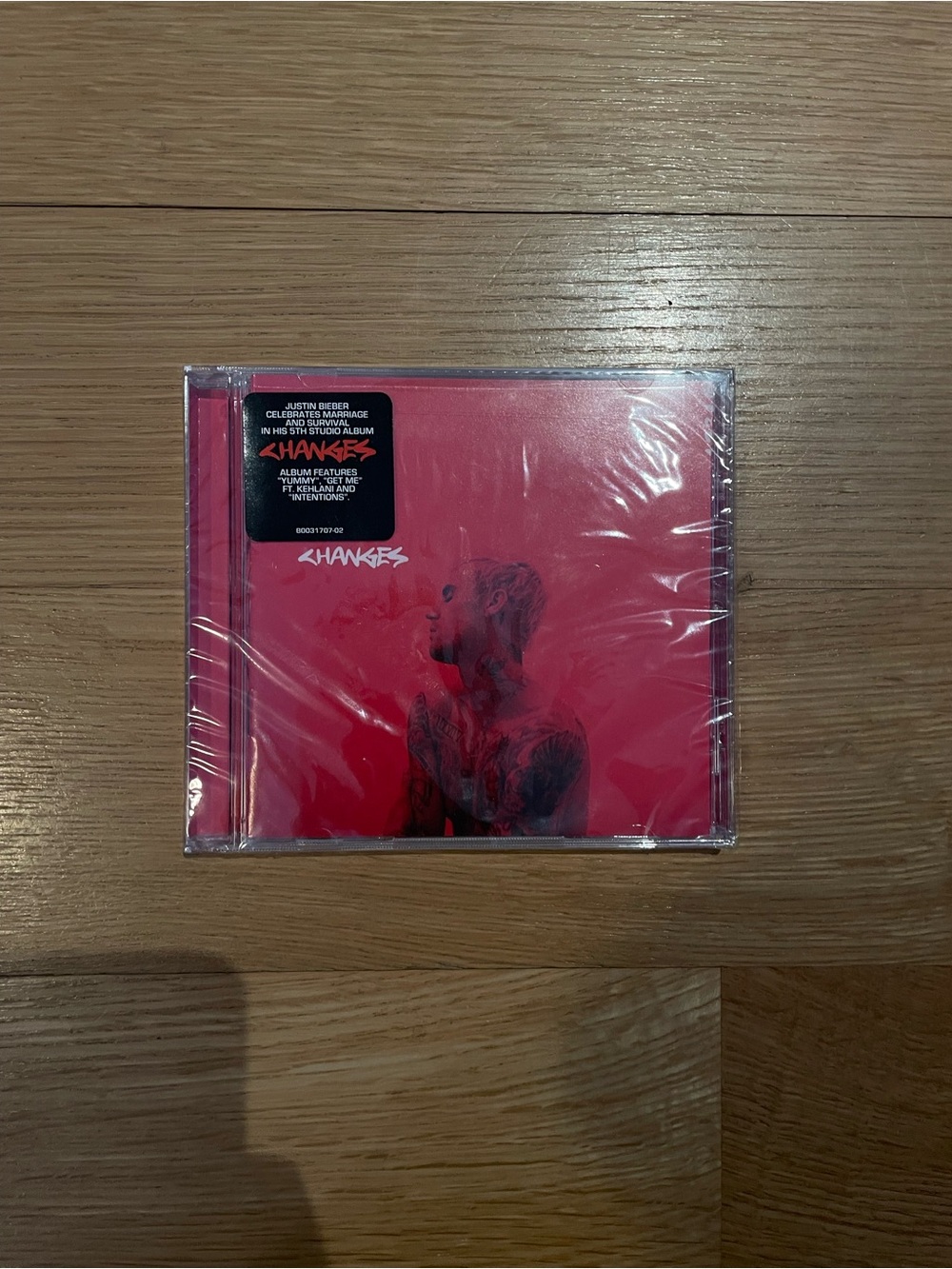 Justin Bieber Changes CD Brand New